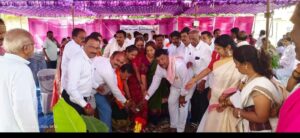 ಚಿತ್ರದುರ್ಗ ಅಖಿಲ ಭಾರತ ವೀರಶೈವ ಲಿಂಗಾಯತ ಭವನದ ಭೂಮಿ ಪೂಜೆ ಕಾರ್ಯಕ್ರಮ|ಸಹಬಾಳ್ವೆ ಸಮಾನತೆ ಮತ್ತು ದಯೆಯ ತಳಹದಿಯಲ್ಲಿ ಸಮಾಜ ನಿರ್ಮಾಣ ಆಗಬೇಕು.- ಕೆ ನವೀನ್, ವಿಧಾನ ಪರಿಷತ್ ಸದಸ್ಯ